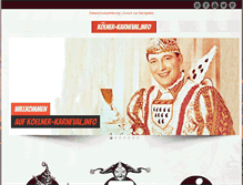 Tablet Screenshot of koelner-karneval.info